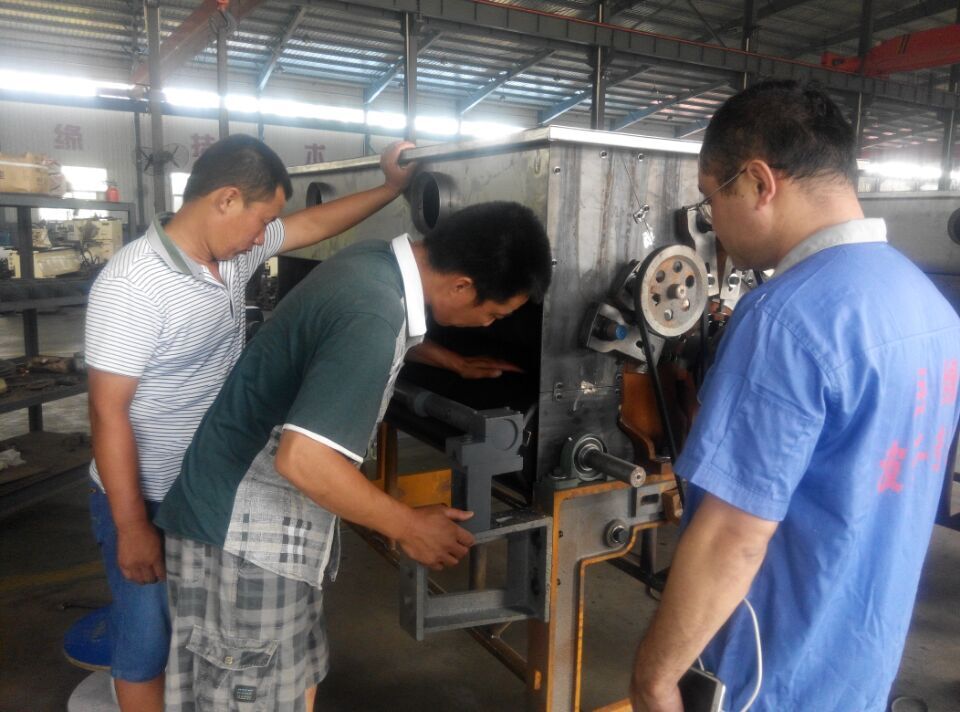 貴州客戶(hù)觀(guān)看組裝過(guò)程